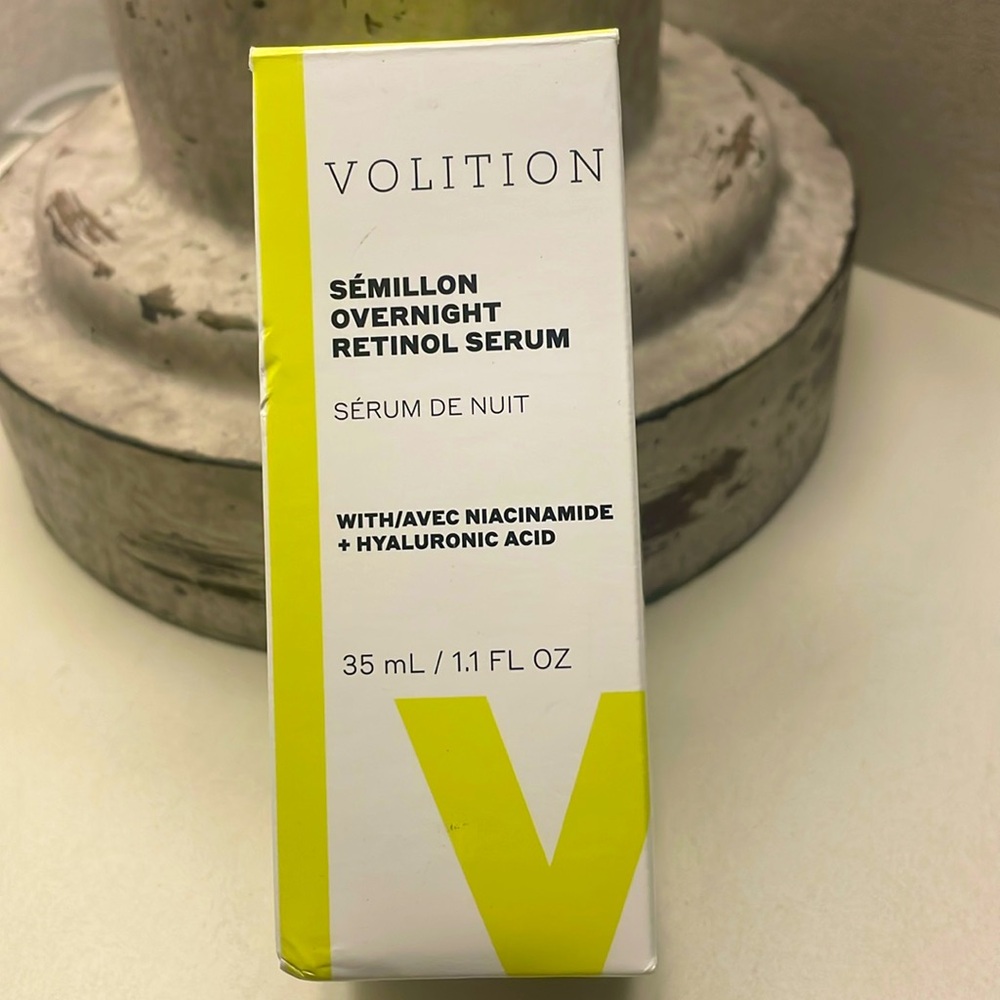 NIB Volition Beauty Semillon Overnight Retinol Serum